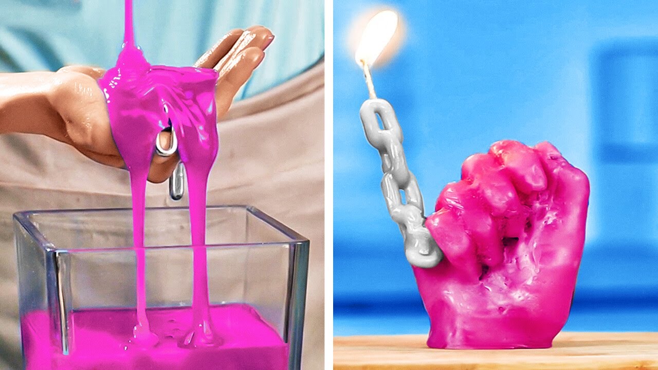 Idee per Candele Originali che Puoi Realizzare a Casa Tua