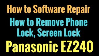 How to Software Repair in Panasonic EZ240 screenshot 2