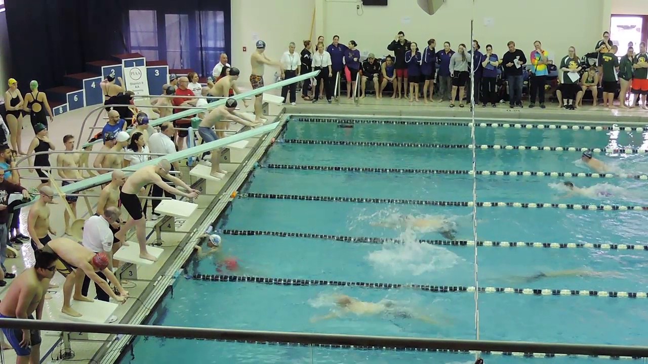 2017 PIAA District II A Championships - Boys Medley Relay - YouTube