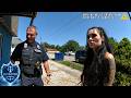 Woman Accused Of Knife Attack Fights Police