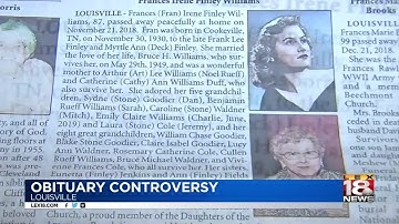 Obituary Controversy