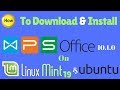 How to install WPS office 10.1.0 on Linux Mint 19 &amp; Ubuntu 16.04,18.04,20.04