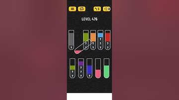 Water sort puzzle level 476