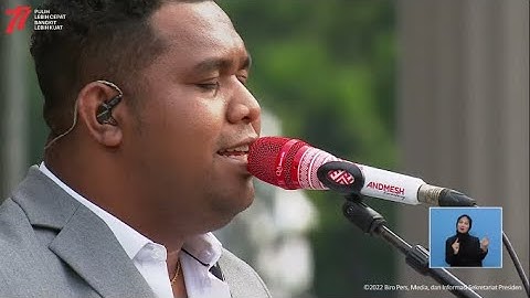Indonesia Pusaka - Andmesh Kamaleng, Istana Negara 17 Agustus 2022