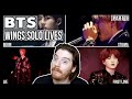 WINGS SOLOS (pt.1): Begin, Lie, Stigma, First Love LIVE STAGES Reaction! [BTS ROAD MAP] 💜