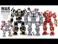 Avengers Endgame War Machine Mech Suit Iron Man Quantum Realm Suit LEGO Unofficial BOOTLEGO Set