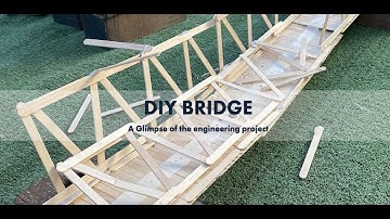Engineering Mechanics Final Bridge Video || Joshua & Rono