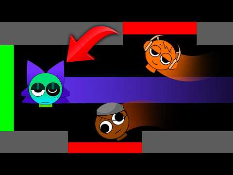 60 SPRUNKI Marble Race Elimination in Algodoo