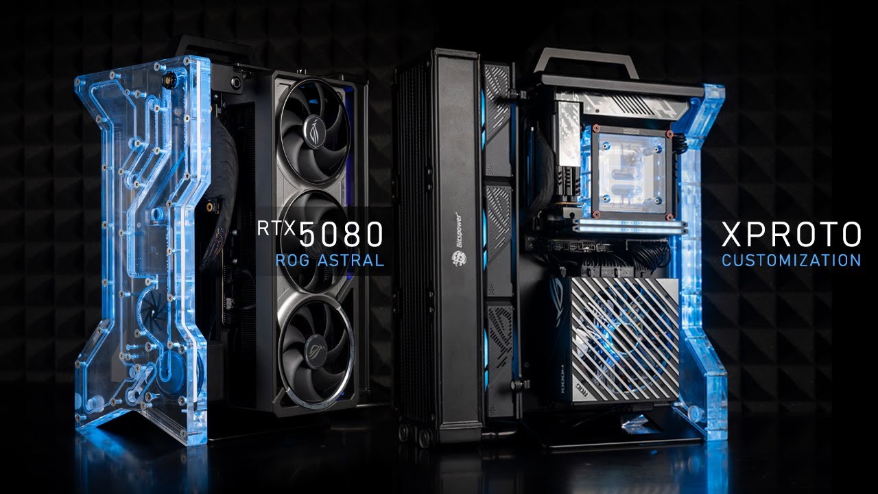 ASUS ROG 5080 Astral PC build on Xtia Xproto-L (with LOAD OF