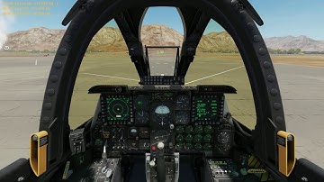 Dcs world A-10c cold start tutorial