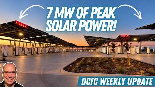 Tesla Oasis Supercharger: 6,000 Sessions, 7 MW Solar Power, & Zero Wait Times! | DCFC Weekly Update
