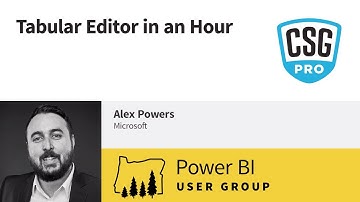 Tabular Editor in an Hour