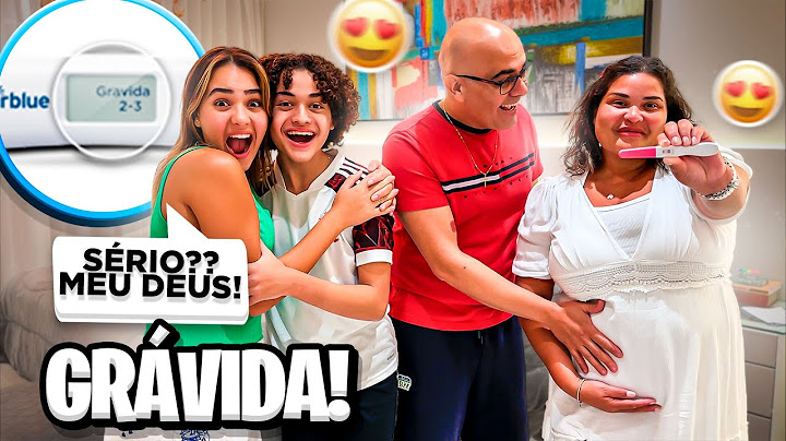 MINHA MÃE ESTÁ GRÁVIDA !!!