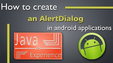 Using AlertDialog in android application