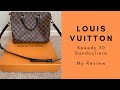 Louis Vuitton Speedy 30 Bandouliere ~ My Review