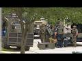 FULL INTERVIEW | Neighbors react after shooting leaves officer wounded, suspect and woman dead