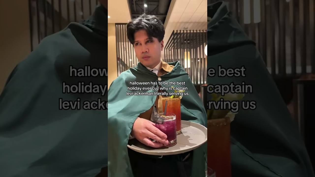 served in both meanings of the word #leviackerman #levicosplay #animecosplay #attackontitancosplay