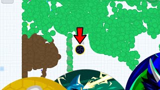 اقاريو - قيم بالصوت - انتقام من تجمع كامل- فانزي جلدني  - UNCUT AGARIO MOBILE WITH FOLLOWERS 