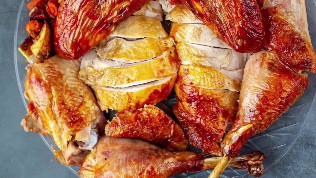 Asian spices brine turkey - YouTube