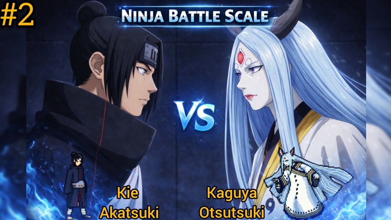 BATTLE #2 ⚔️ Kie Akatsuki vs Kaguya Otsutsuki | INSANE Naruto MUGEN Multiverse Fight 🔥