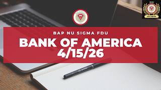 BAP Nu Sigma Chapter Spring Semester 2026 Meeting - WISS & COMPANY