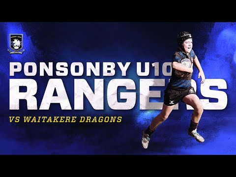 U10 Open Grade | Ponsonby Rangers vs Waitakere Dragons | Junior Rugby Highlights