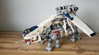 Lego Star Wars 10195 Republic Dropship with AT-OT Walker Review rebrick