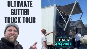 🚛 [4K] ULTIMATE Gutter Truck Tour | The Most Advanced Mobile Workshop Ever!