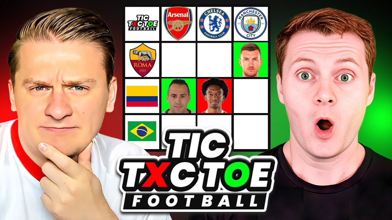 FOOTBALL TIC TAC TOE Vs @DannyAarons 