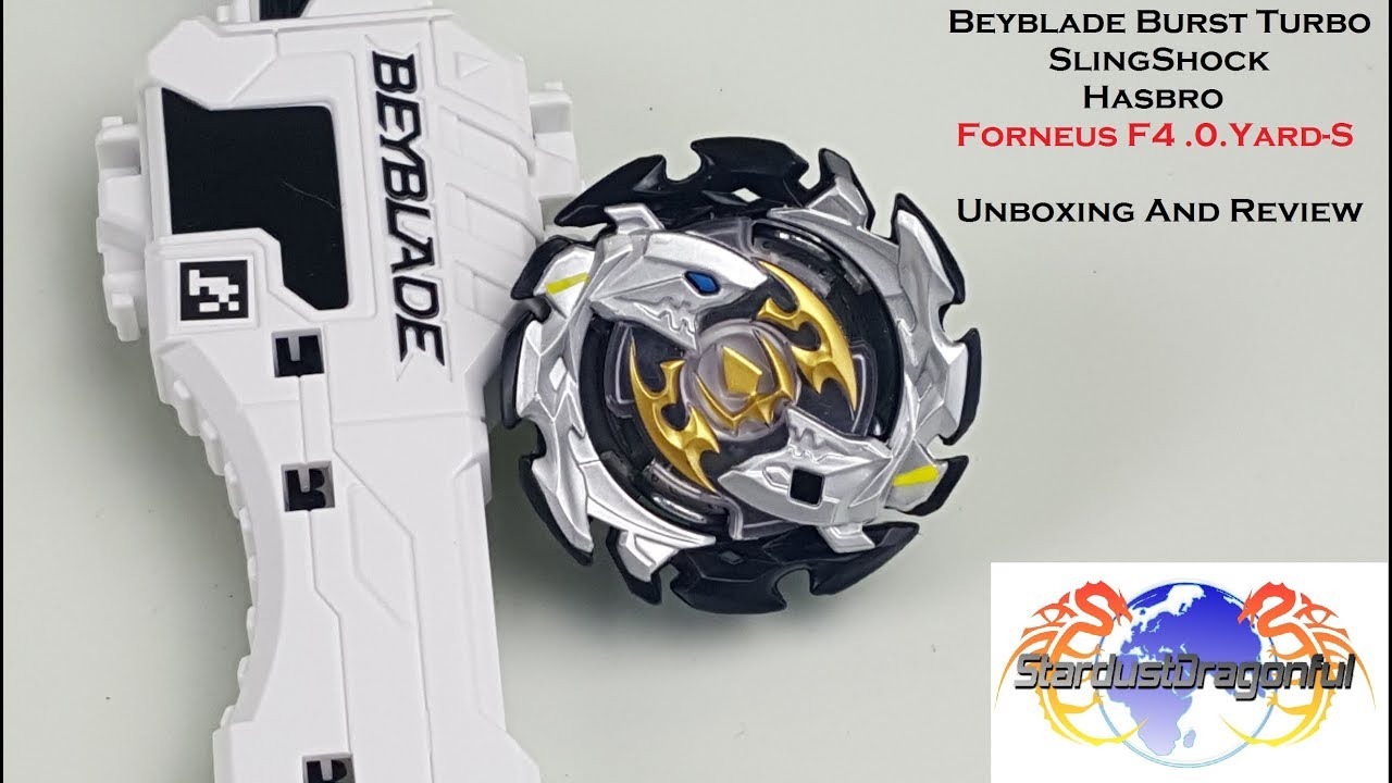 Toupie Beyblade Burst Turbo Forneus F4 Hasbro - Set De Combat Avec Lanceur