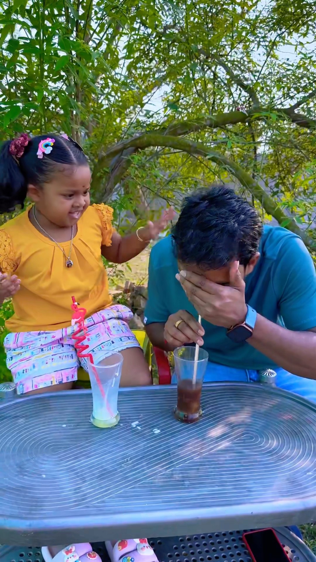 Dad will do everything for his daughter to winn ?❤️#mistihappylifestyle #shorts #viral