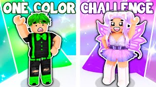 FASHION FAMOUS ONE COLOR CHALLENGE!