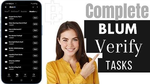 Blum Verify Code: How To Complete Blum Verify Codes Tasks