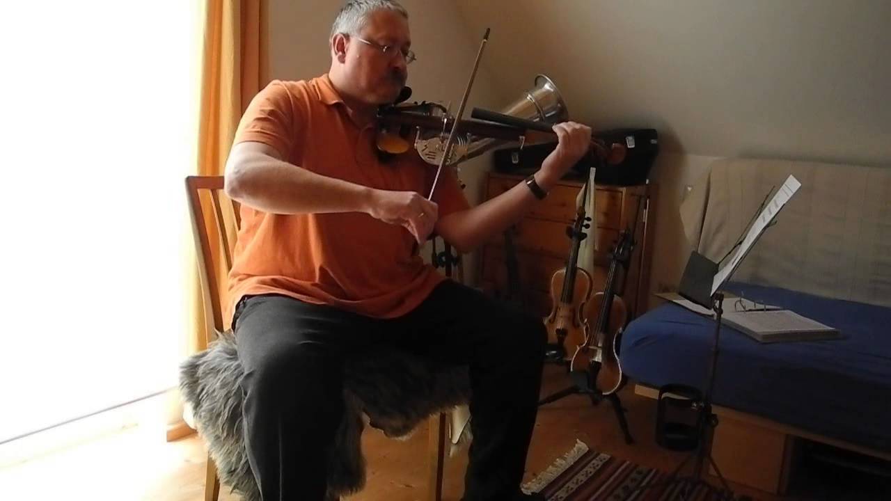 Stadtkirch und Drunten am Weihersdamm mit Strohgeige