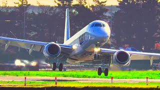 STEEP London CITY Airport Landings &amp; Takeoffs from CLOSE UP! E190 ATR72 E175 Dash 8 &amp; more! (2019)