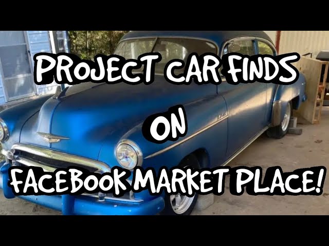 PROJECT CAR FINDS ON FACEBOOK MARKET PLACE! Ep8 