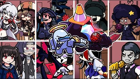 【FNF BETADCIU】Double Kill But Every Turn A Different Character Is Used【FNF】