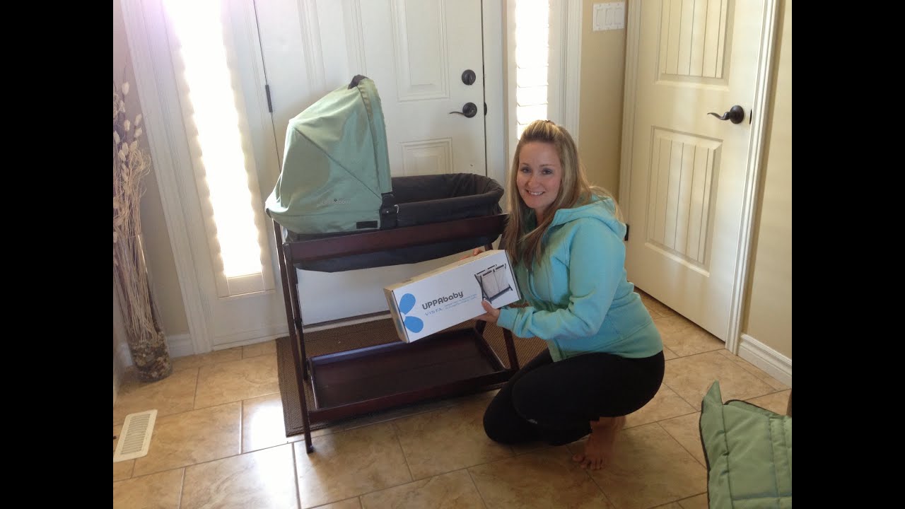 uppababy bassinet with jolly jumper stand