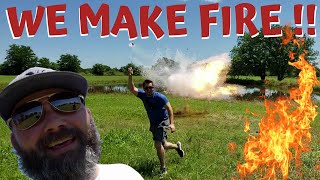 🧨BLOWING UP SPRAY CANS!! SILLY STRING, SHAVING CREAM AND FOAM!!🧨