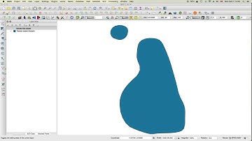 How to Smooth Geometry QGIS 2.18 Tutorial