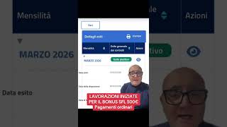 LAVORAZIONI INIZIATE PER IL BONUS SFL 500€ ORDINARIE #youtube #youtubeshorts