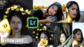 Portrait Creative Photography | Yellow tone | Lightroom Classic | Color Grading screenshot 2