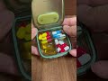 4 Compartment Travel Pill Organizer with Flip Lid Compact Moisture Proof Pill Box for B2B Buyers