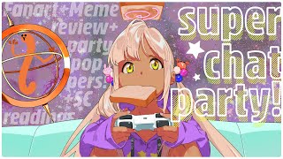 【SUPARTY!】Supachat Celebration with Fanart+Meme review!   #holoCouncil