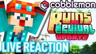 THEY ADDED FOSSILS!!  Cobblemon Ruins & Revival Update TRAILER REACTION