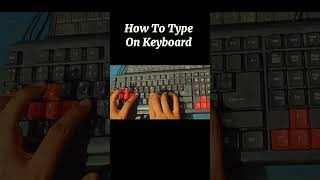 تعلم طريقة الكتابه على لوحة مفاتيح الكمبيوتر طباعة  تعليم keyboard typing mrswailem computer