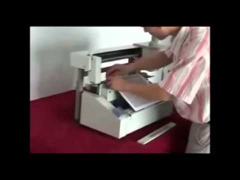 How to bind a book by Hot Thermal Glue Manual Binding Machine 026562 