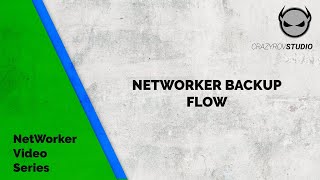 3. NetWorker Backup Flow for Scheduled backup screenshot 4