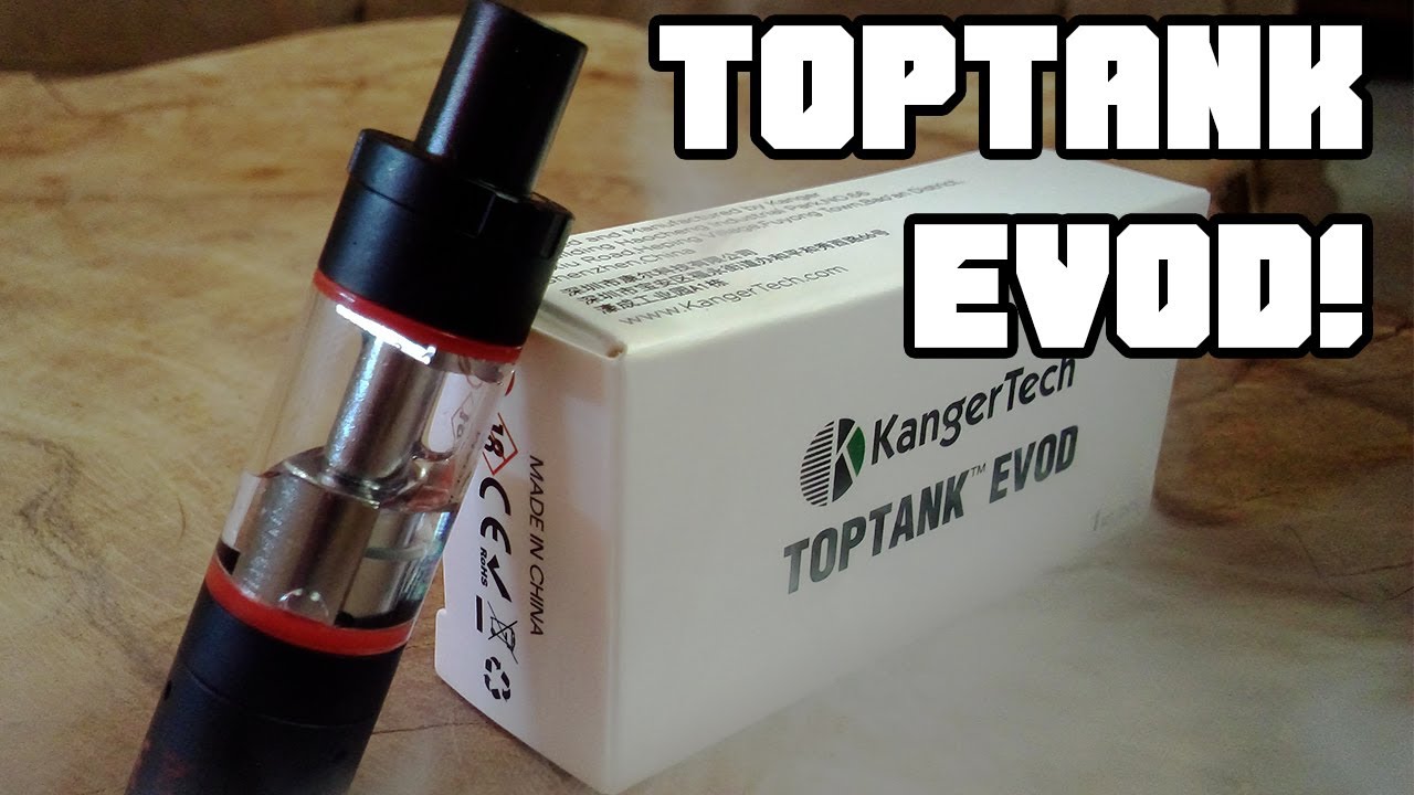 Top Tank Evod da Kangertech! Atomizador Review YouTube