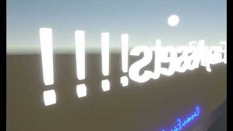 Unity TextMeshPro 3D WIP